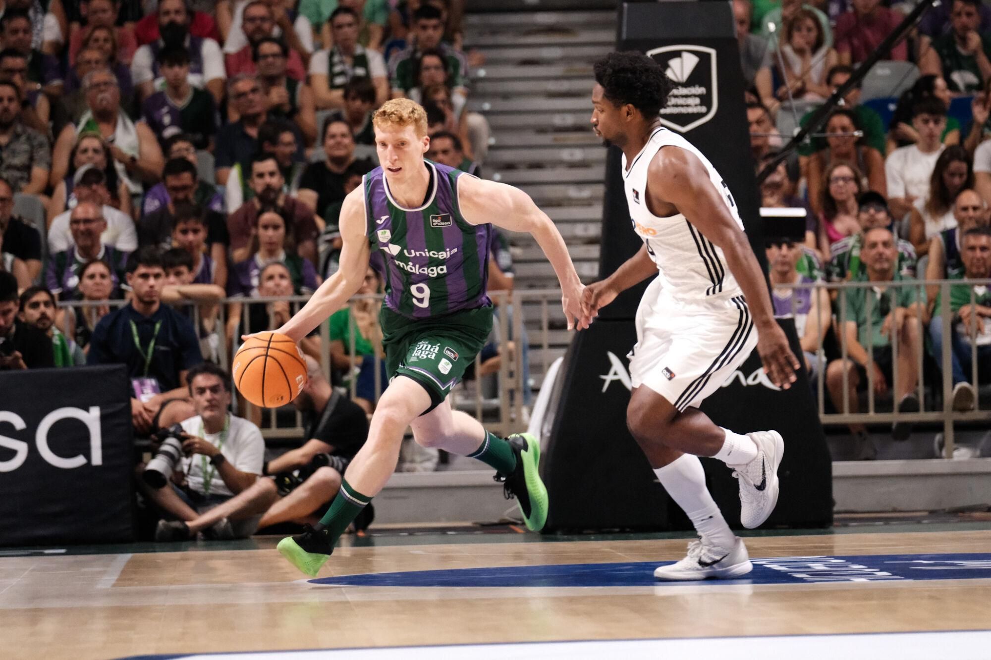 Cuarto partido de semifinales de la ACB: Unicaja-Real Madrid