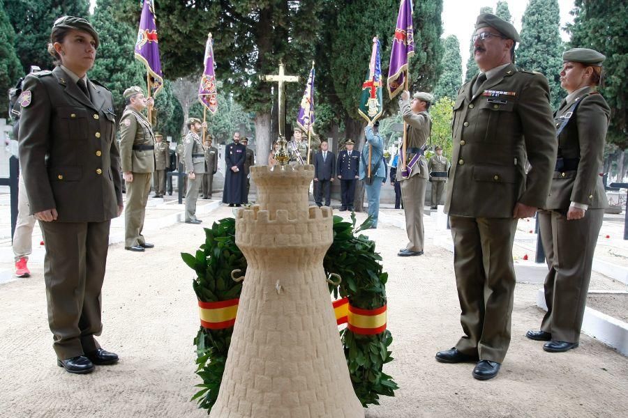 Homenaje a los militares fallecidos