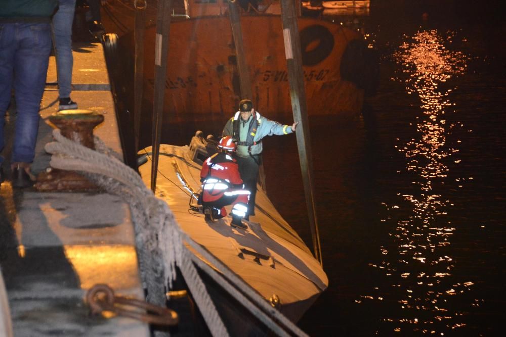 El narcosubmarino de Aldán abre la escotilla