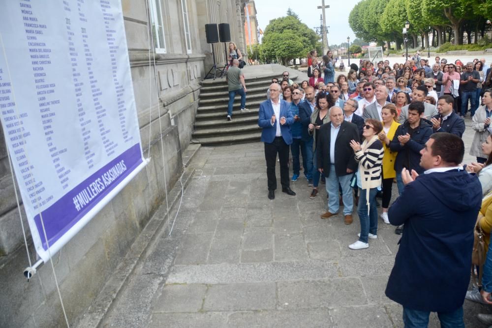 Violencia machista en Galicia | Un clamor de mil nombres en Pontevedra