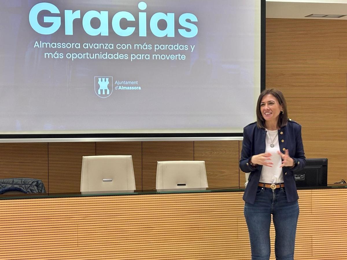 María Tormo, alcaldesa de Almassora.