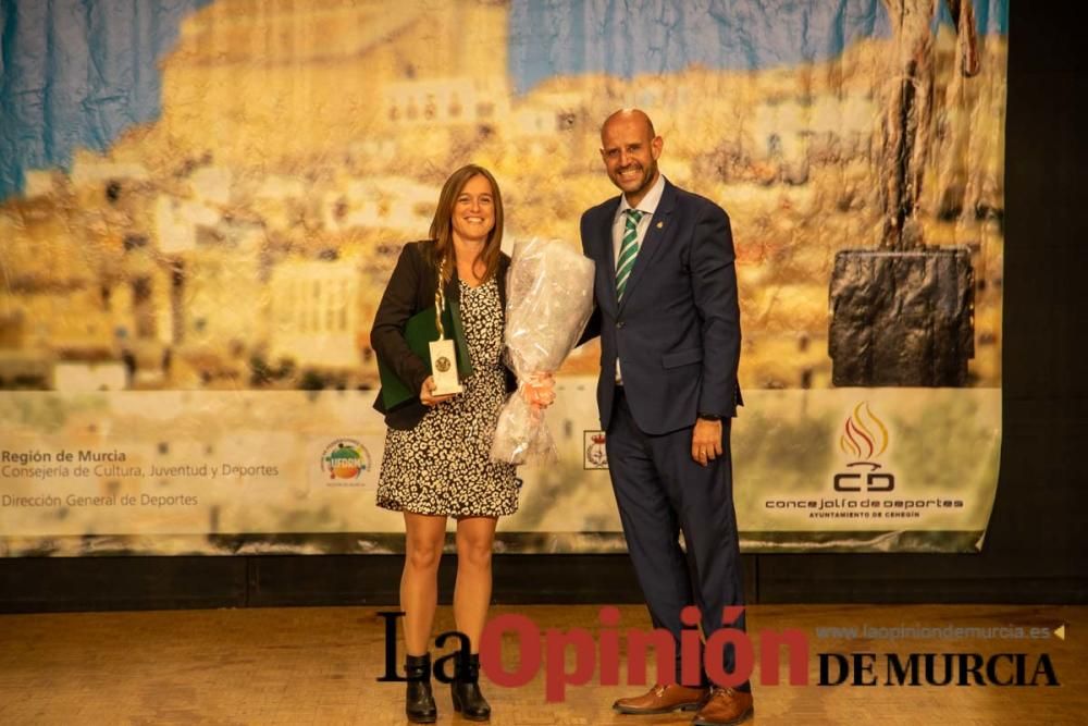 Gala de premios al Deporte murciano en Cehegín