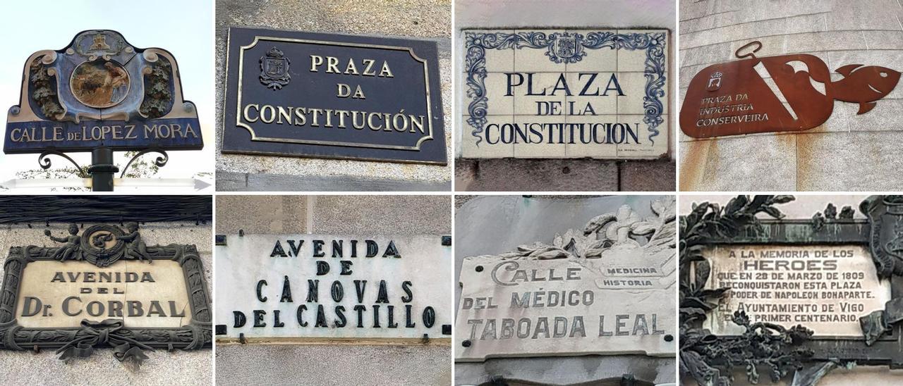 La historia de Vigo aún se cuenta en sus placas