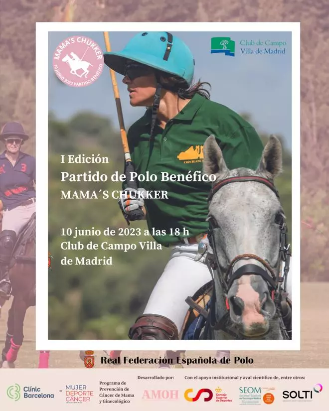 'Mama's Chukker', el partido de polo femenino benéfico por el cáncer de mama