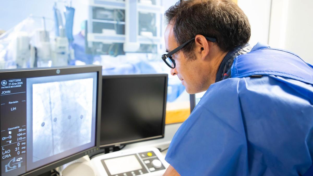 Doctor Ignacio Sánchez Lázaro, responsable de la Unidad de Cardiología del hospital Vithas Valencia 9 de Octubre.