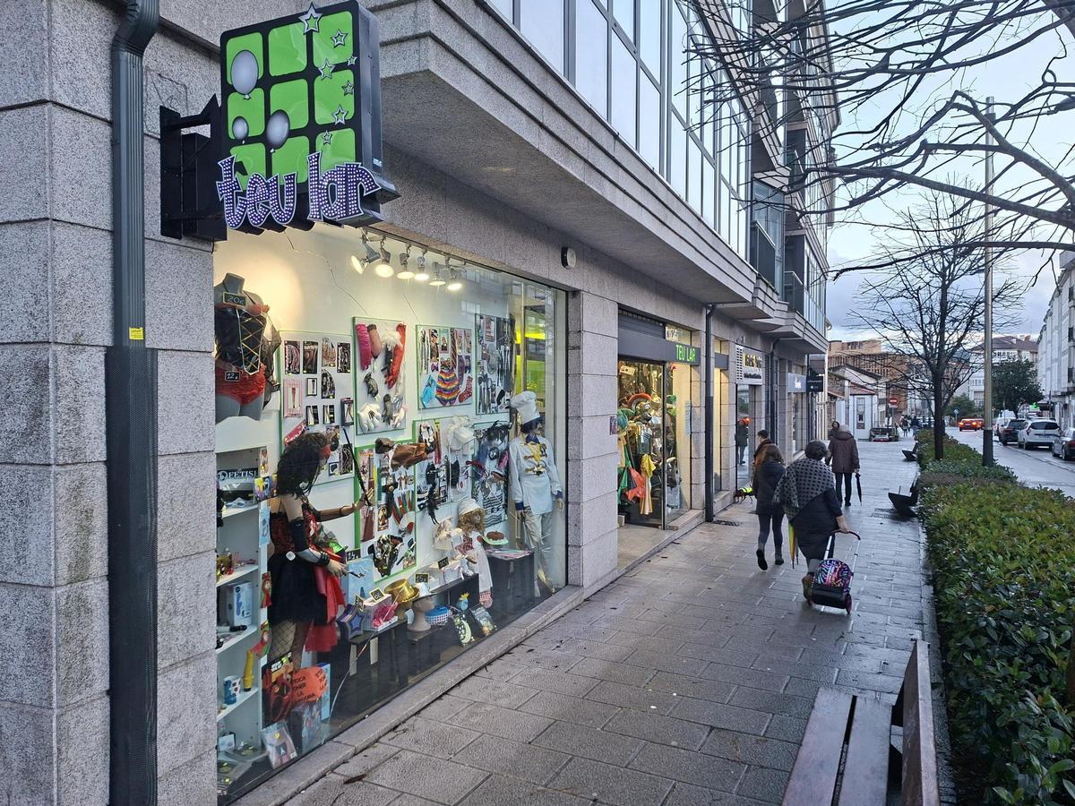 Teular se ubica en el Nº 29 de la avenida de Villagarcía