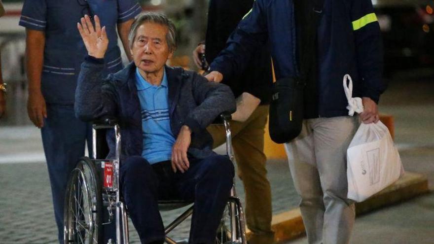 El expresidente Alberto Fujimori fue hospitalizado al conocer nulidad de su indulto