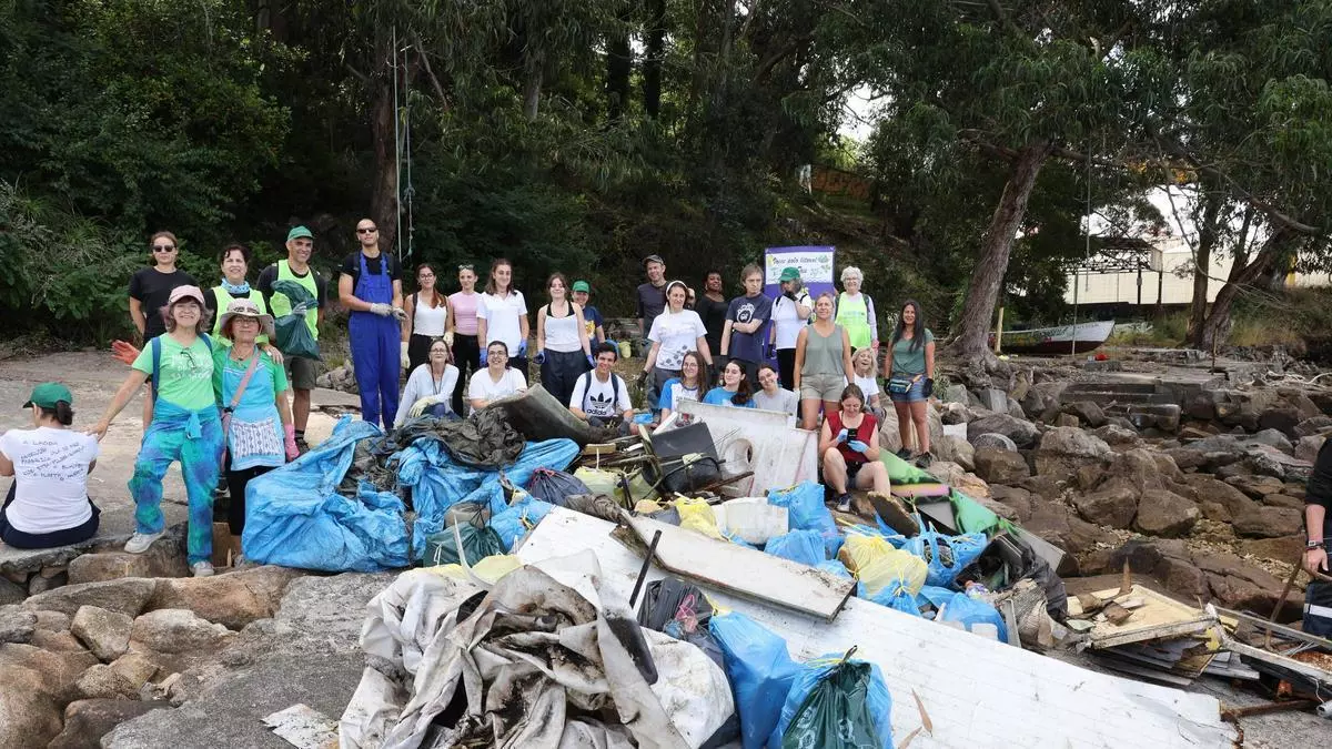 Teis quiere rescatar del olvido la antigua Praia da Manquiña