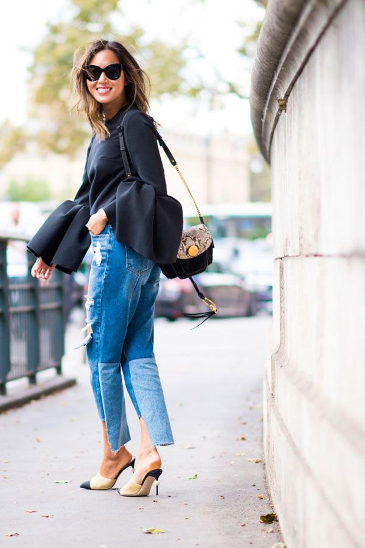 Looks de primavera: vaqueros y mules