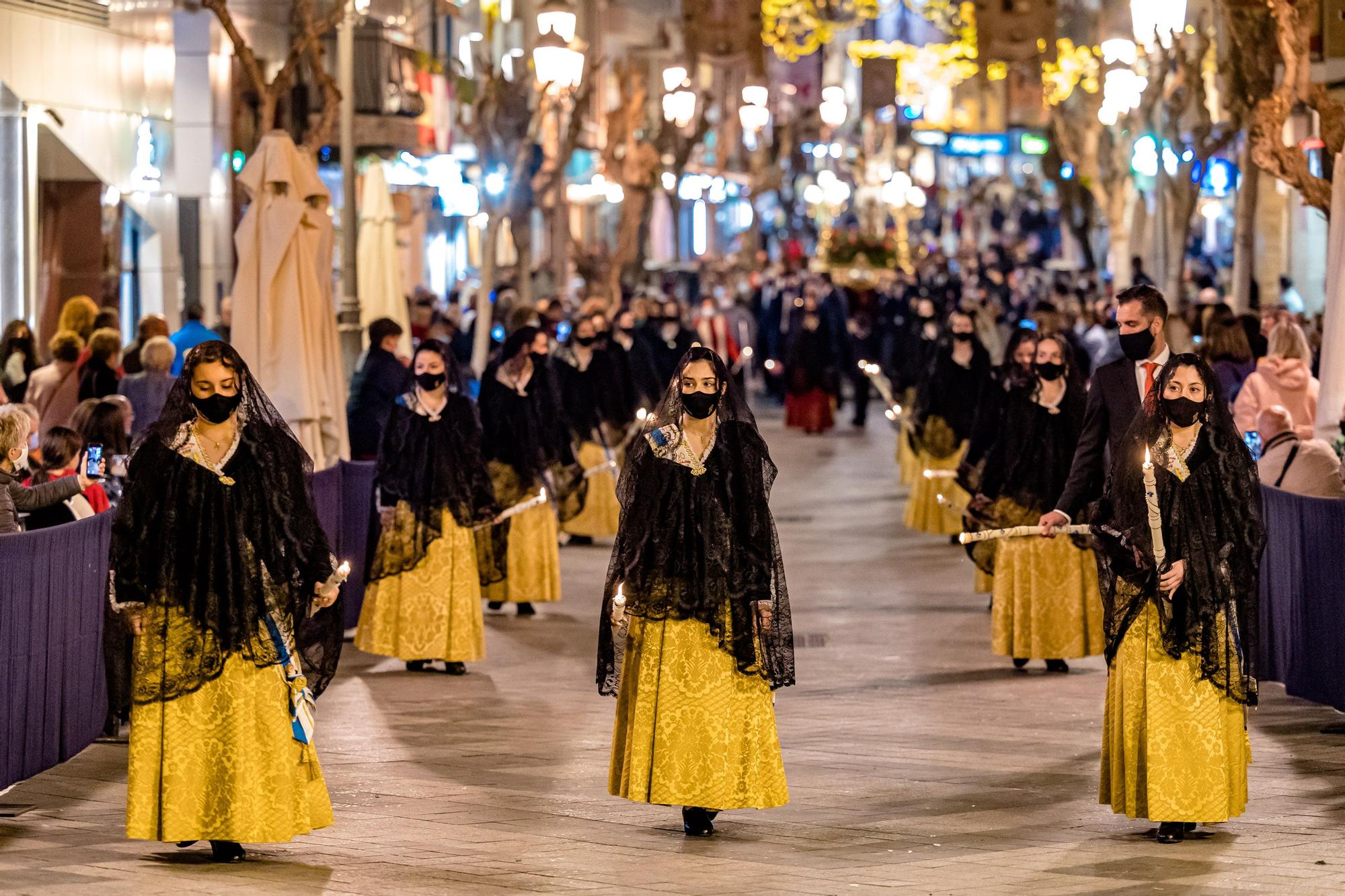 Sant Jaume vuelve a recorrer las calles en las Fiestas de Benidorm