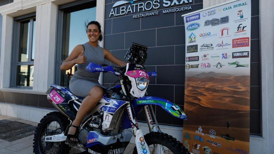 La zamorana Sara García comenta la etapa de hoy del Dakar en Teledeporte