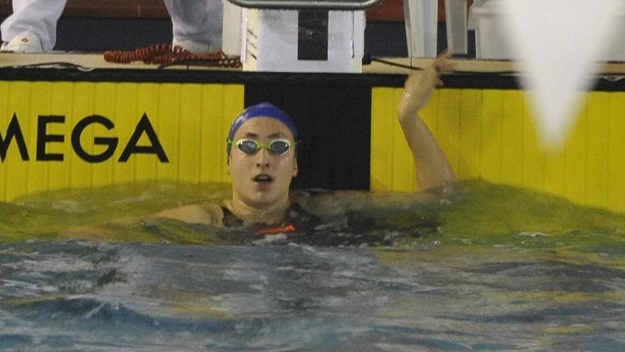 Lidón Muñoz bate el récord de España en los 50 metros libres