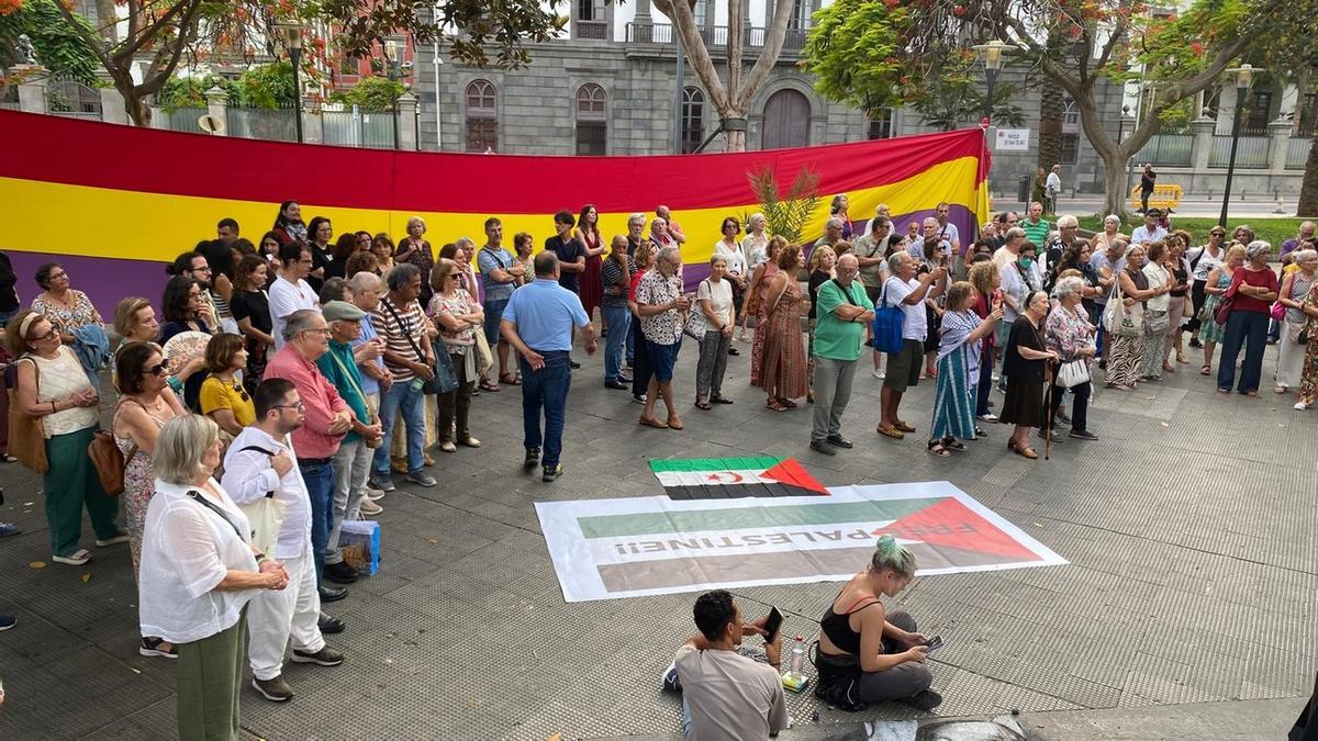 Homenaje a Federico García Lorca en el Parque San Telmo
