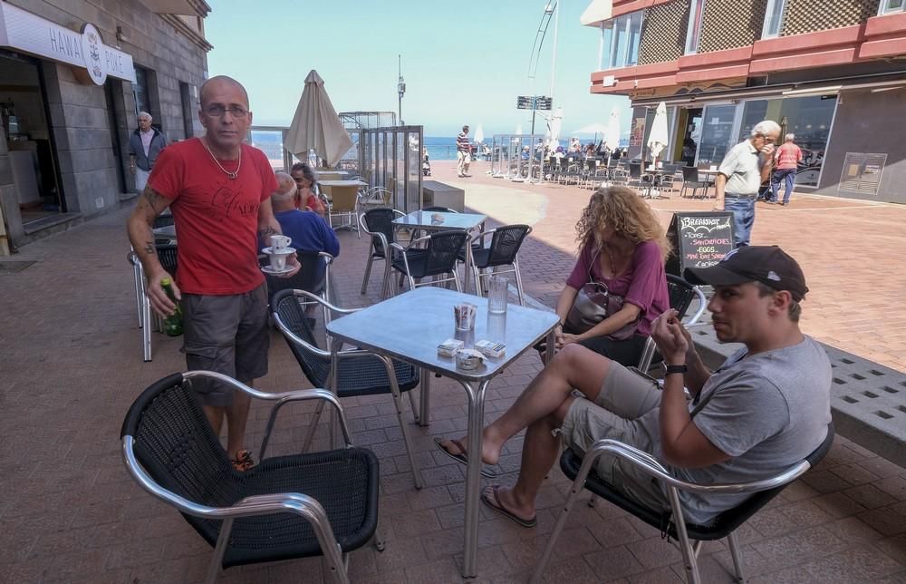 Coronavirus en Canarias | Restaurantes italianos en Playa Chica, en Las Canteras.