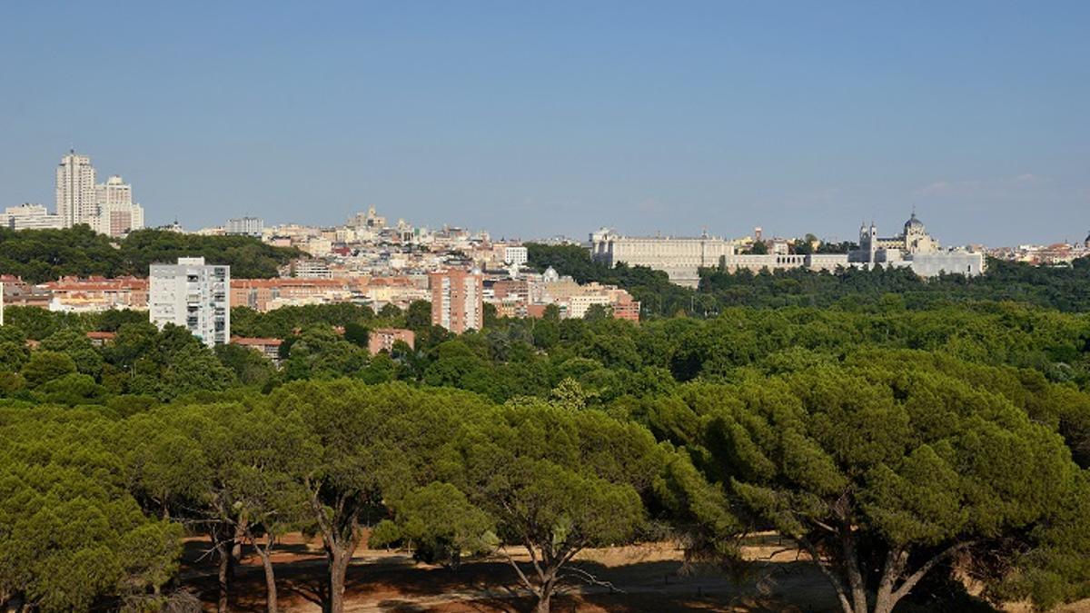 Vista de la ciudad de Madrid.