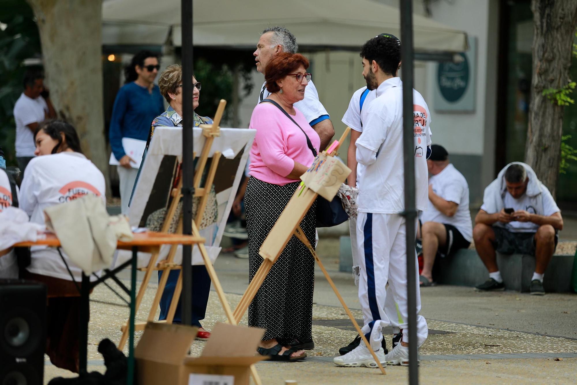 La celebración del Día de las Personas sin Hogar en Ibiza, en imágenes
