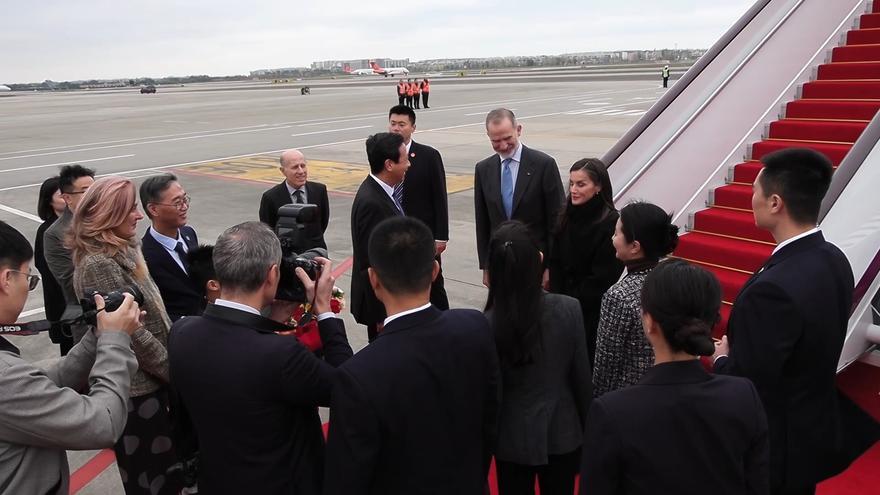 Llegada de los Reyes a China