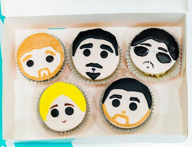 Cupcakes de los Backstreet Boys