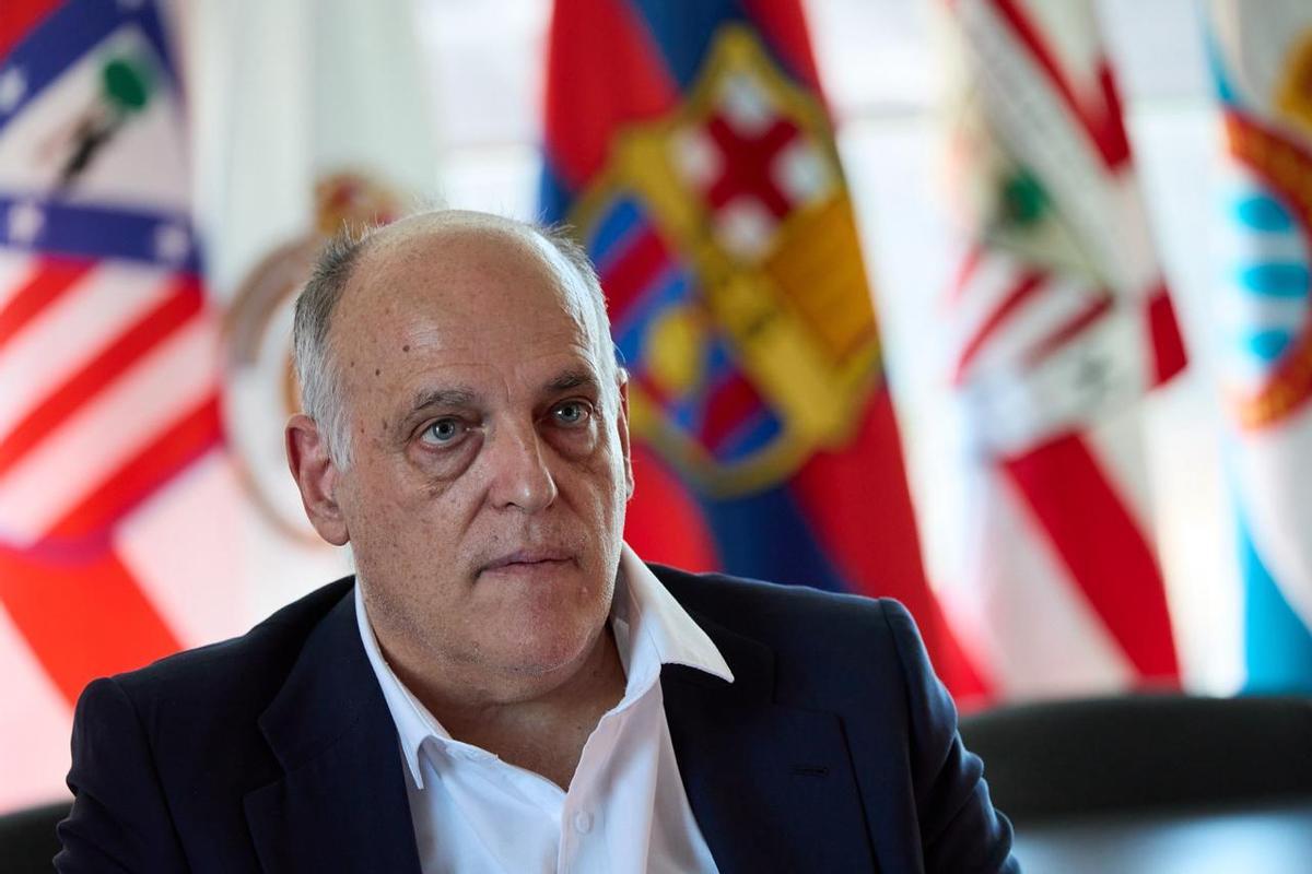 Javier Tebas habló son SPORT sobre la regla del 1:1 y el FC Barcelona