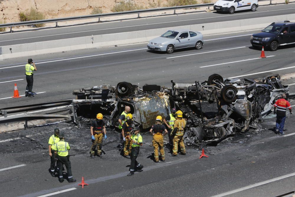 Accidente mortal en Elche