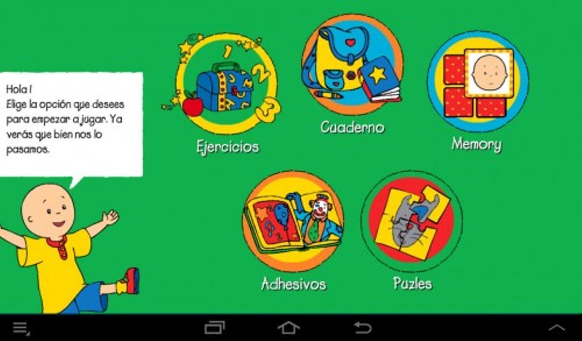 CAILLOU. El dulce Caillou llega para enseñar a los peques