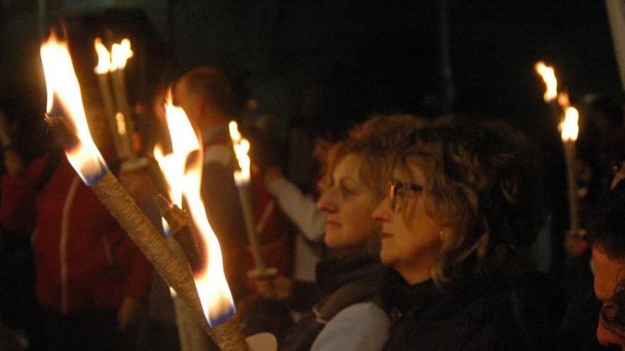 La marxa de torxes se celebrarà per segon any consecutiu, aquest dilluns.