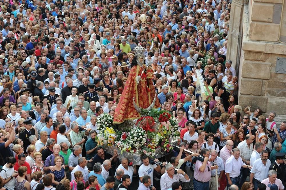 Romería de la Virgen de la Fuensanta: Salida de la