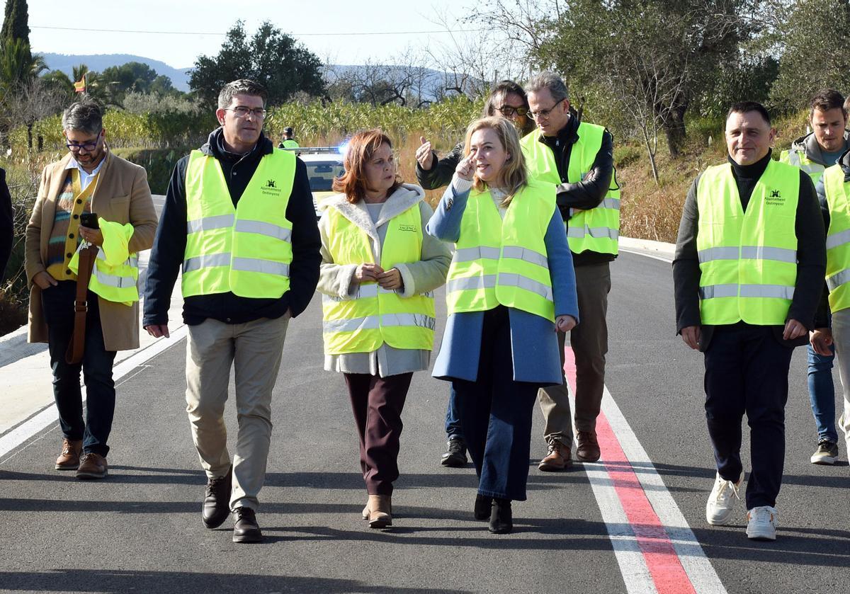 Ontinyent inicia la mejora del Carril de la Costa con una subvención de 490.000 euros de la Diputación