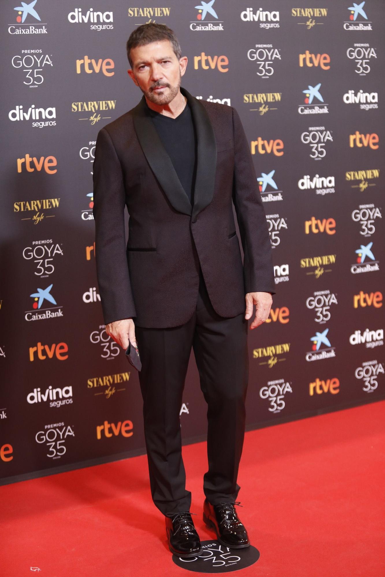 Alfombra roja de la gala de los Goya 2021 en Málaga