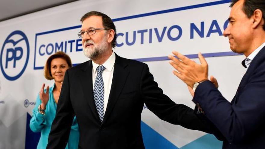 Rajoy abandona la presidencia del PP