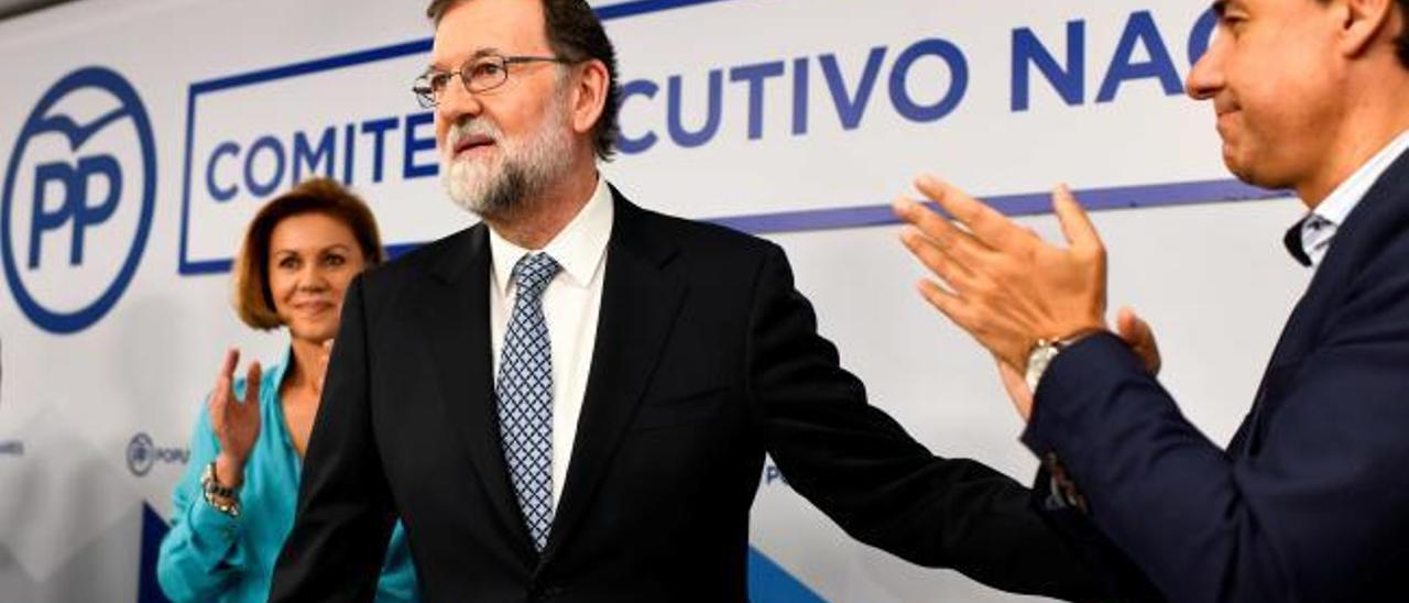 Rajoy abandona la presidencia del PP