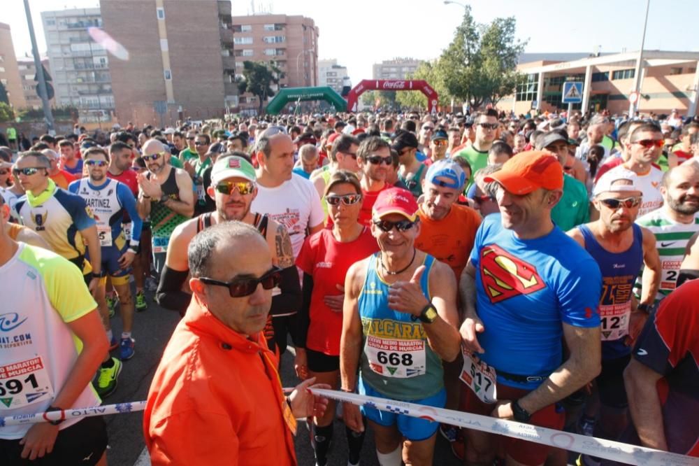 Media Maratón de Murcia: Ambiente en la salida