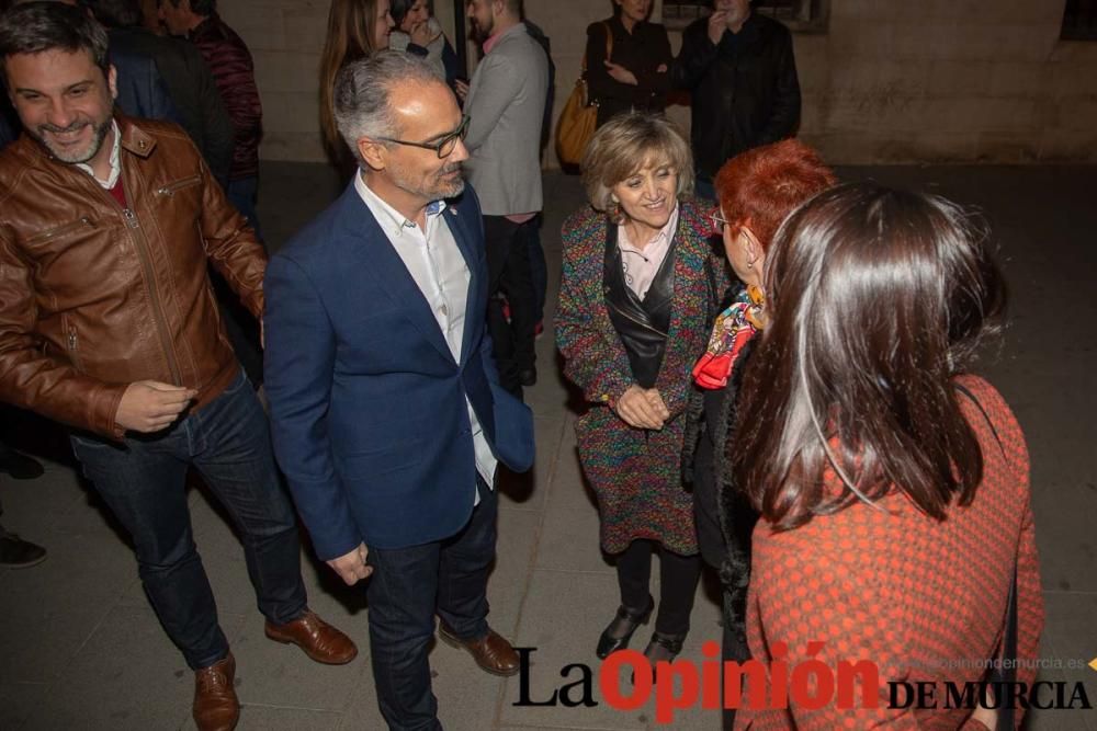 Presentación candidatura PSOE en Caravaca