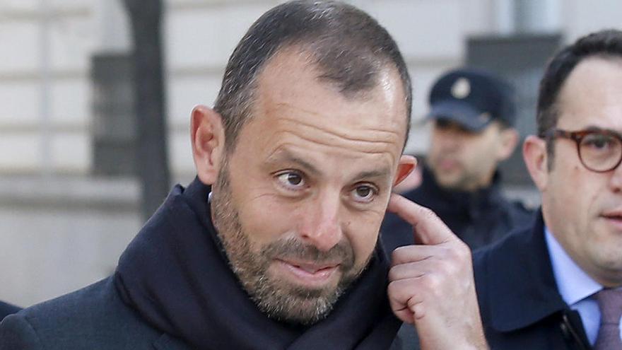 Sandro Rosell fue detenido este martes