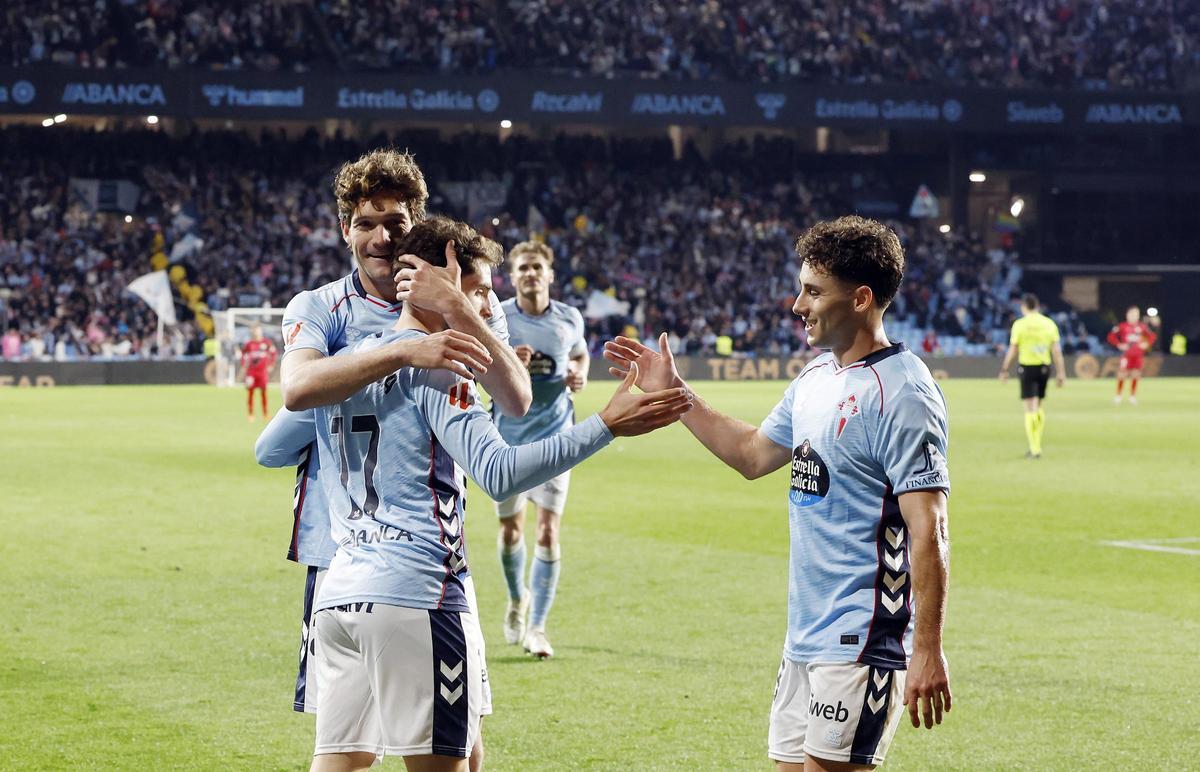 Así fue el partido Celta de Vigo - Rayo Vallecano en imágenes