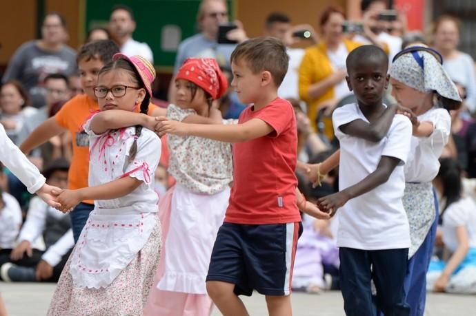 Las Palmas de Gran Canaria. Reportaje día de Canarias en colegio Aguadulce  | 29/05/2019 | Fotógrafo: José Carlos Guerra