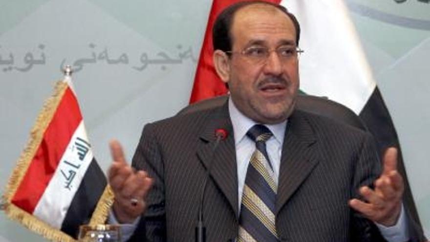 El primer ministro iraquí, Nuri al Maliki, en una imagen de archivo.