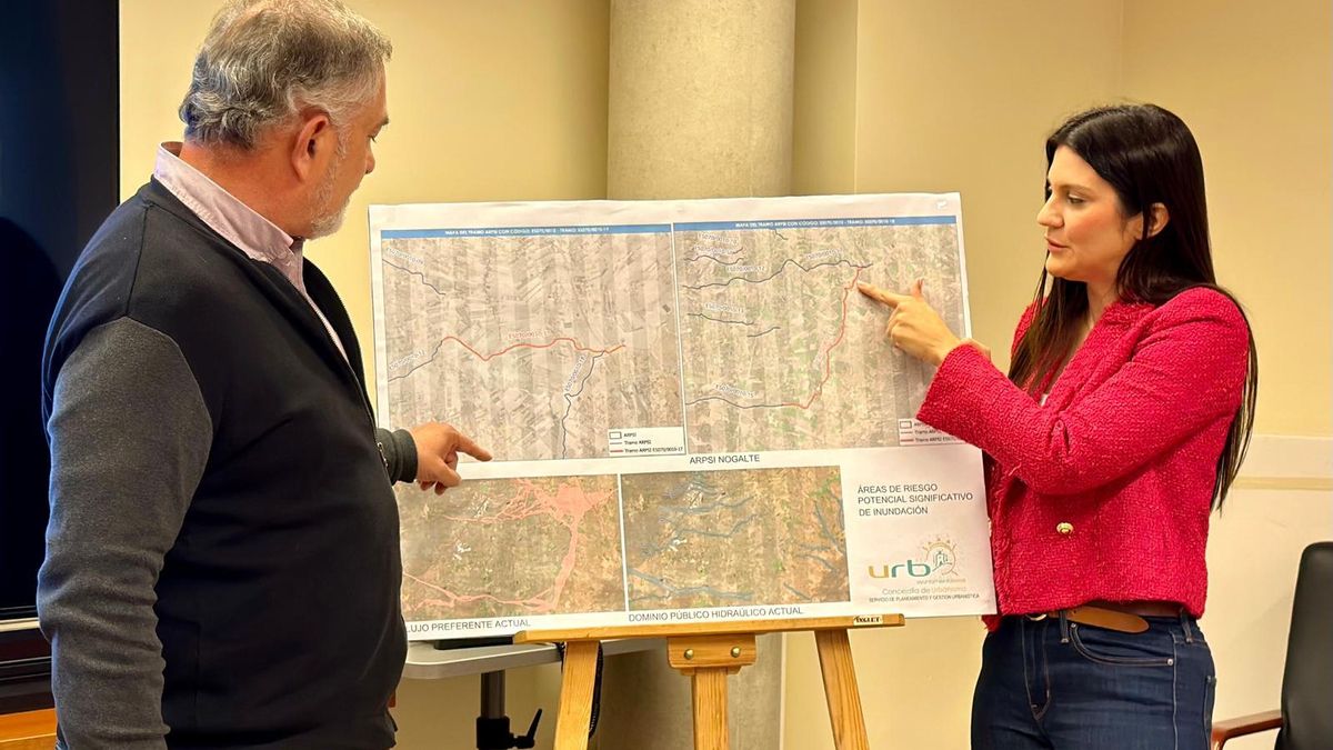 Los ediles de Urbanismo y Pedanías muestran el nuevo mapa elaborado por la CHS.