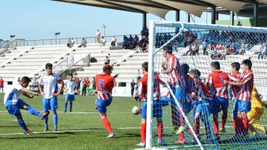 Imagen de uno de los encuentros del torneo celebrado en la Ciudad Deportiva a principios de mayo