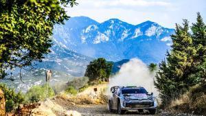 Elfyn Evans en el Rally Acrópolis de Grecia 2025