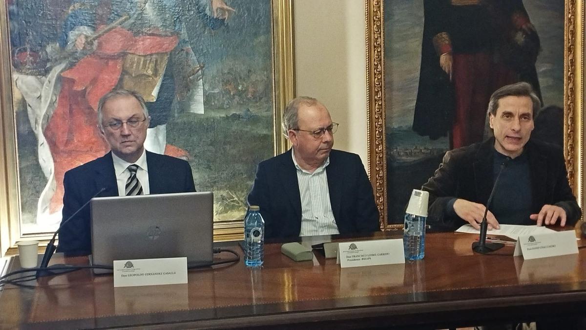 Fernández Gasalla,  Loimil Garrido y Chao Castro.