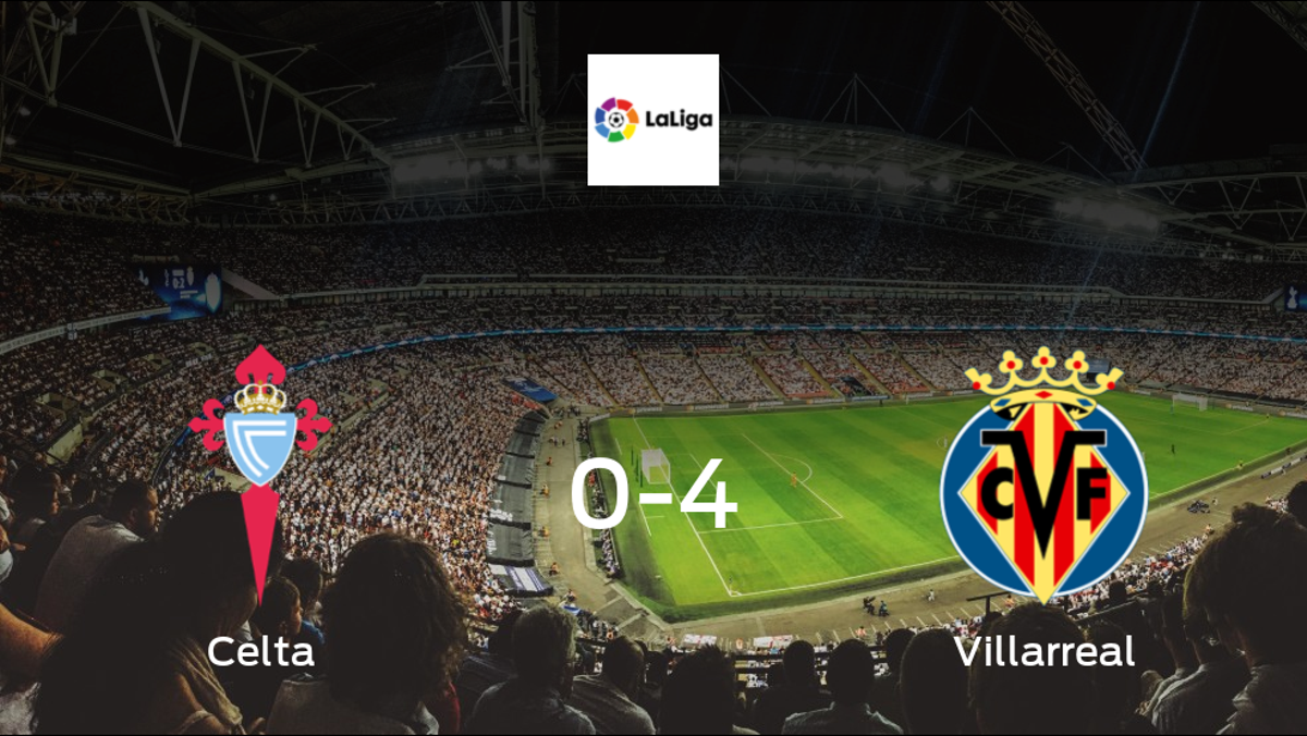 Villarreal score 4 in resounding win against Celta