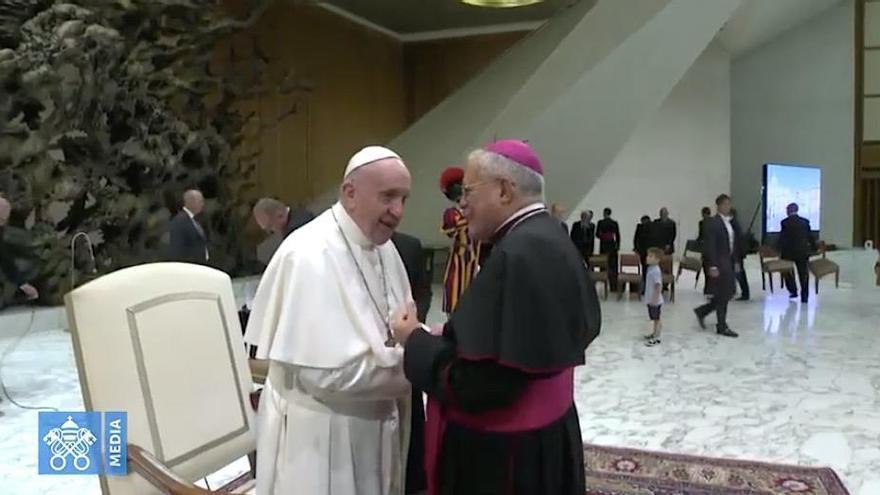 El Papa Francisco recibe al Obispo de Córdoba en el Vaticano