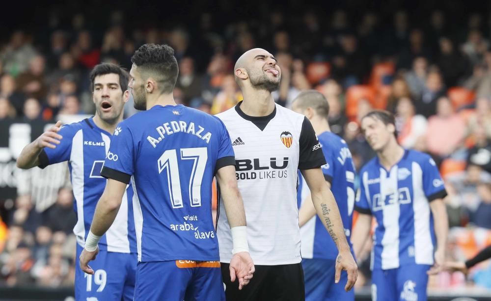 Valencia - Alavés, en imágenes