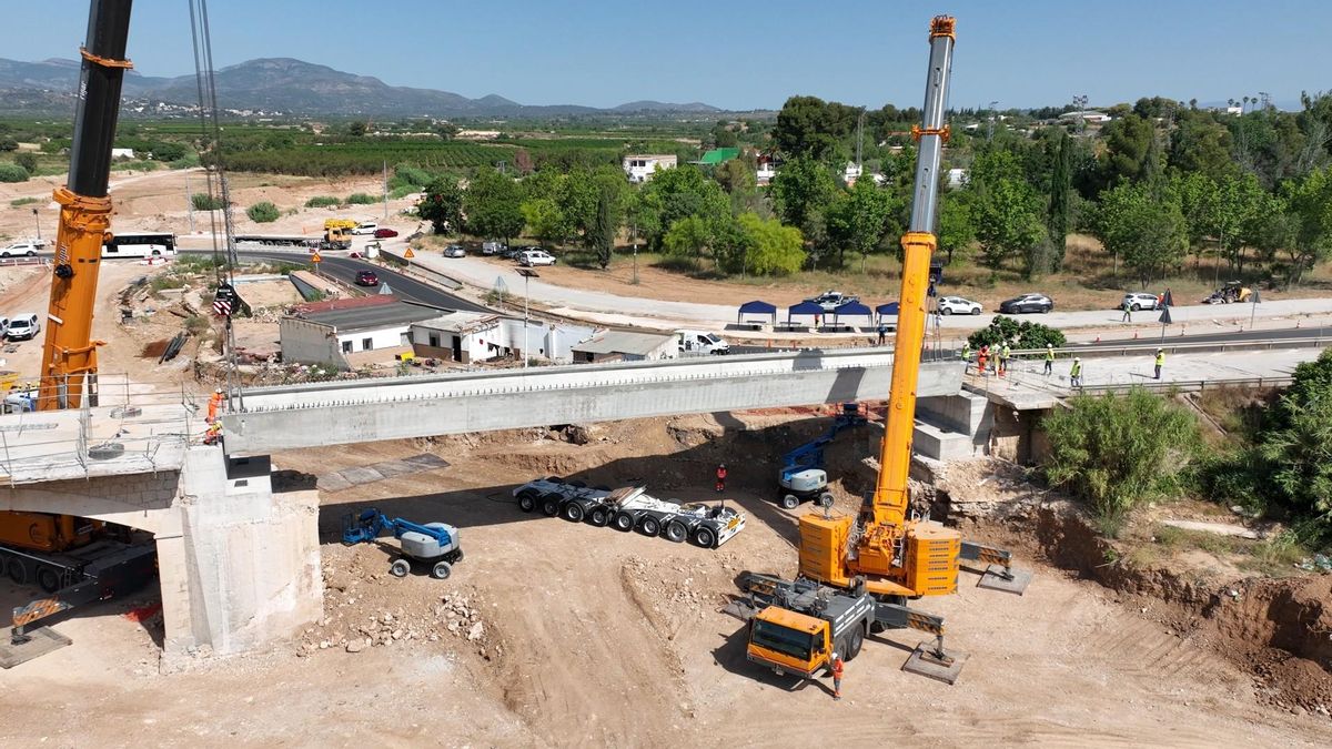 La CV-50 a Cheste estarà totalment operativa este estiu
