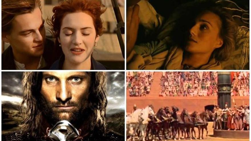 Las 10 películas con más Oscars de la historia