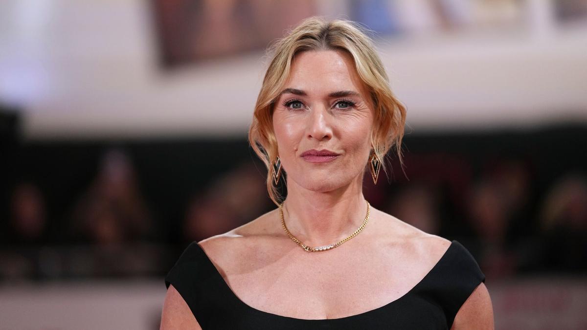 Kate Winslet, a su llegada a la 'premiere' mundial de 'Goodbye June', en Londres.