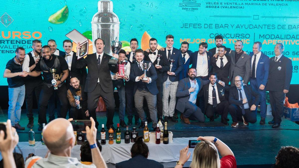 Ganadores del 55 Concurso de Coctelería de la Comunitat Valenciana