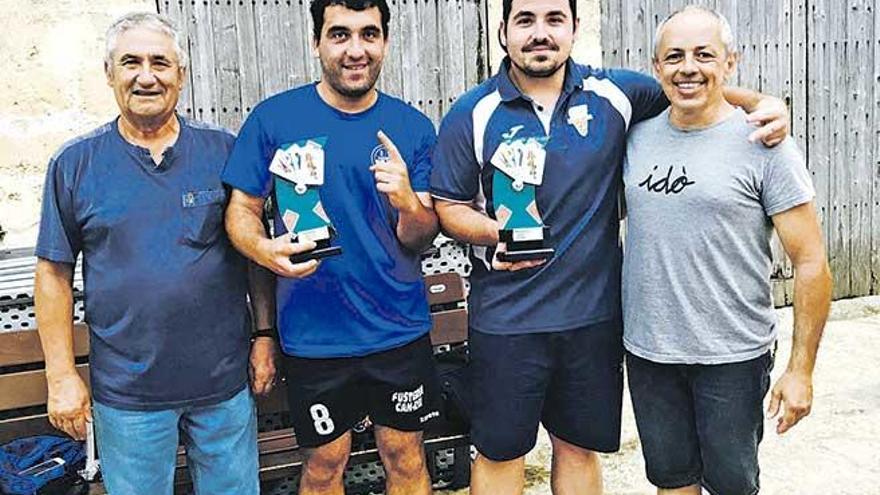 Garcias y Gómez, campeones de Truc en Sencelles