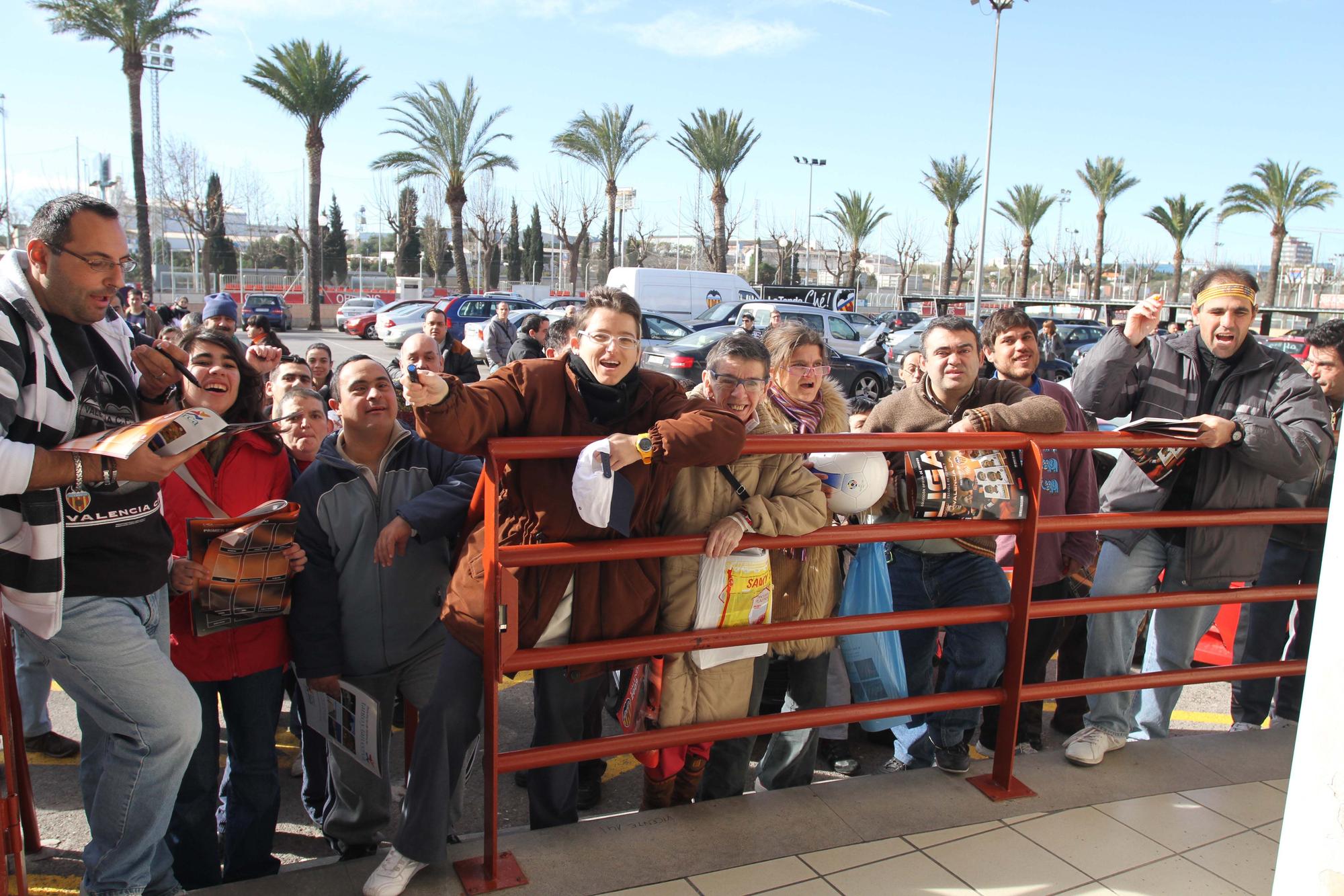 Cuando la Ciudad Deportiva de Paterna era un lugar de peregrinaje para los valencianistas